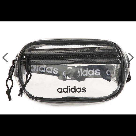 clear adidas fanny pack